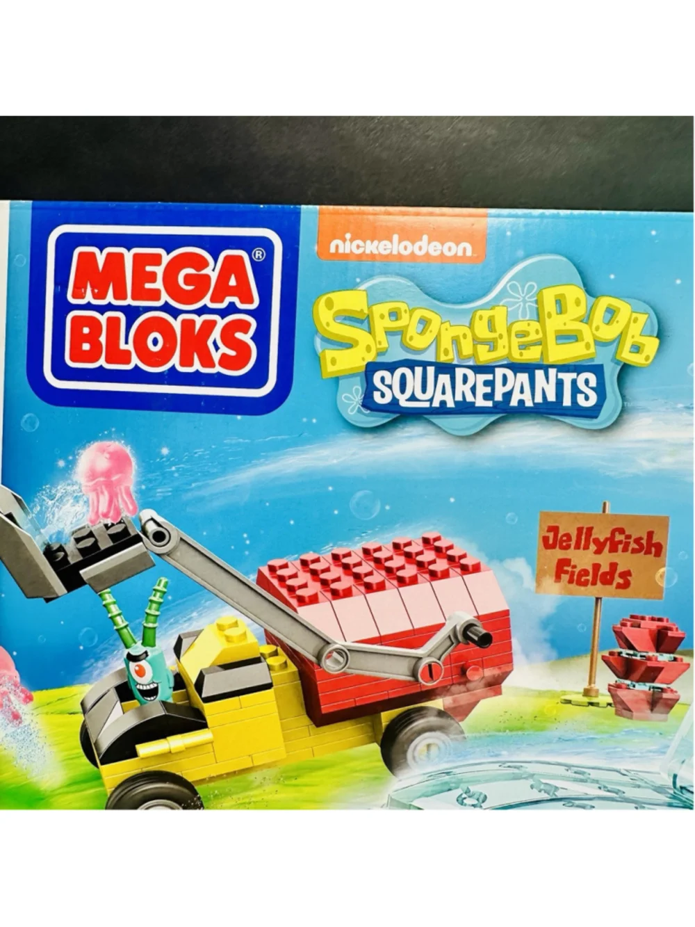 Mega Bloks Spongebob Squarepants Invisible Boatmobile Rescue Boat Sealed Box